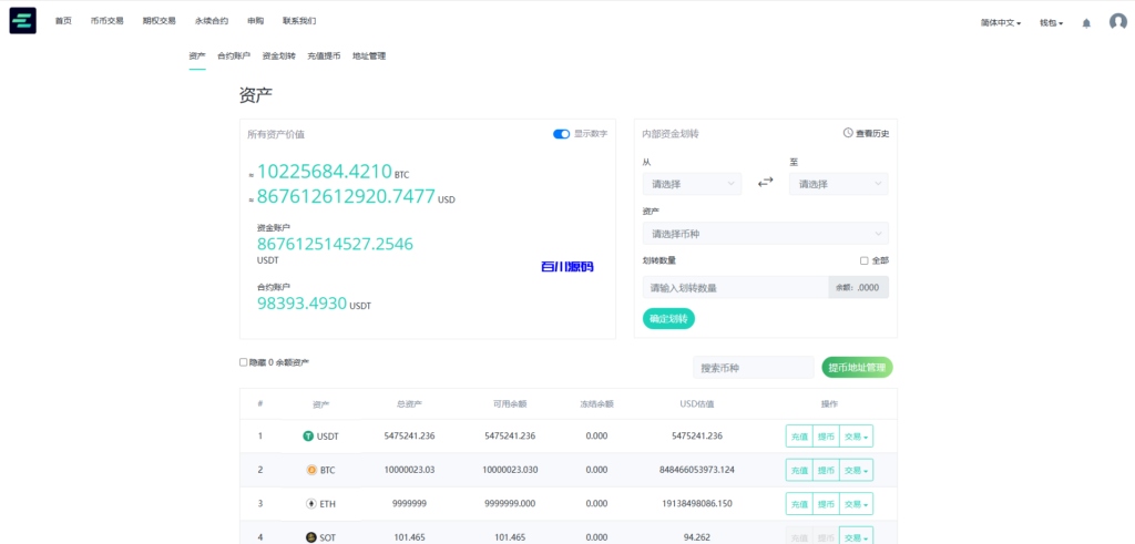 图片[10]-15国语言交易所源码/合约交易/期权交易/币币交易/申购/矿机/风控/搭建教程-百川源码网-精品源码网站