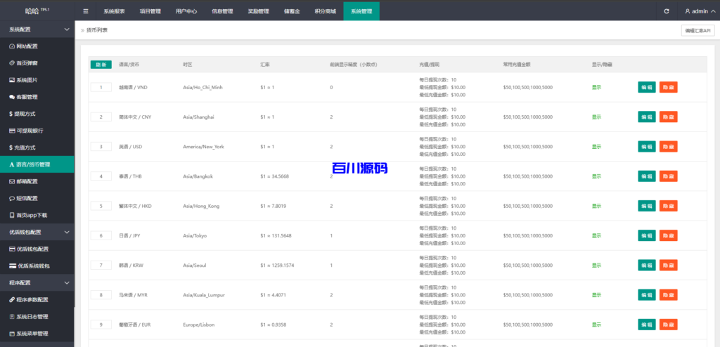 图片[26]-多语言量化交易投资理财系统源码/带详细搭建教程 - 百川源码网-精品源码网站-百川源码网-精品源码网站