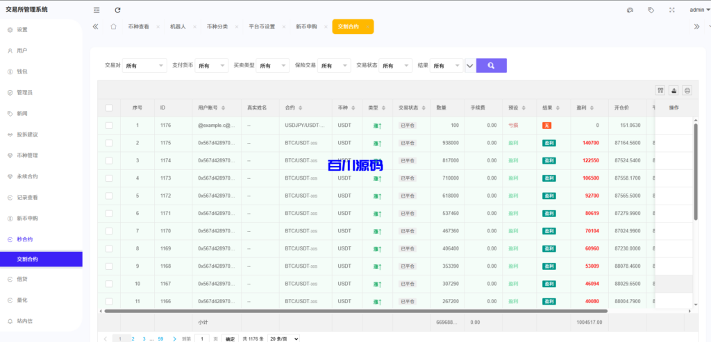 图片[24]-多语言海外dapp交易所系统/外汇/期货/虚拟币/Ai量化/贷款/期权交易 - 百川源码网-精品源码网站-百川源码网-精品源码网站